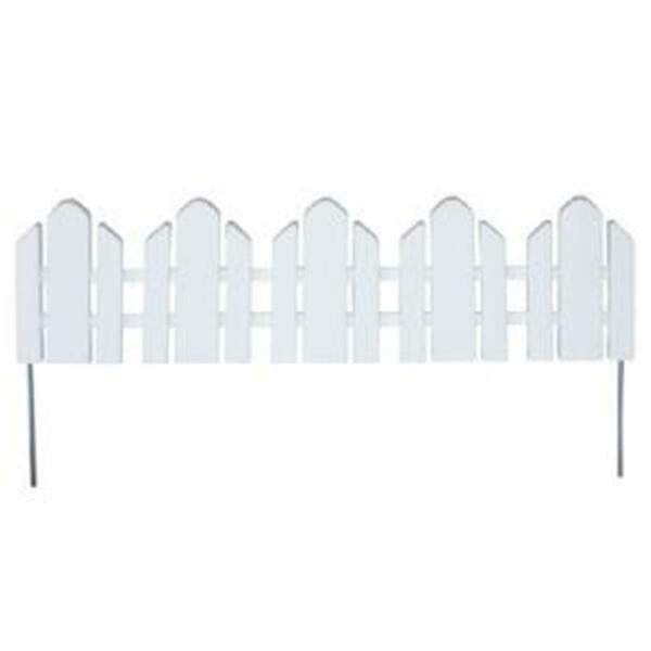 Emsco Group 2090DS Dackers Adirondack Style Resin Fencing Small - White 2090HD
